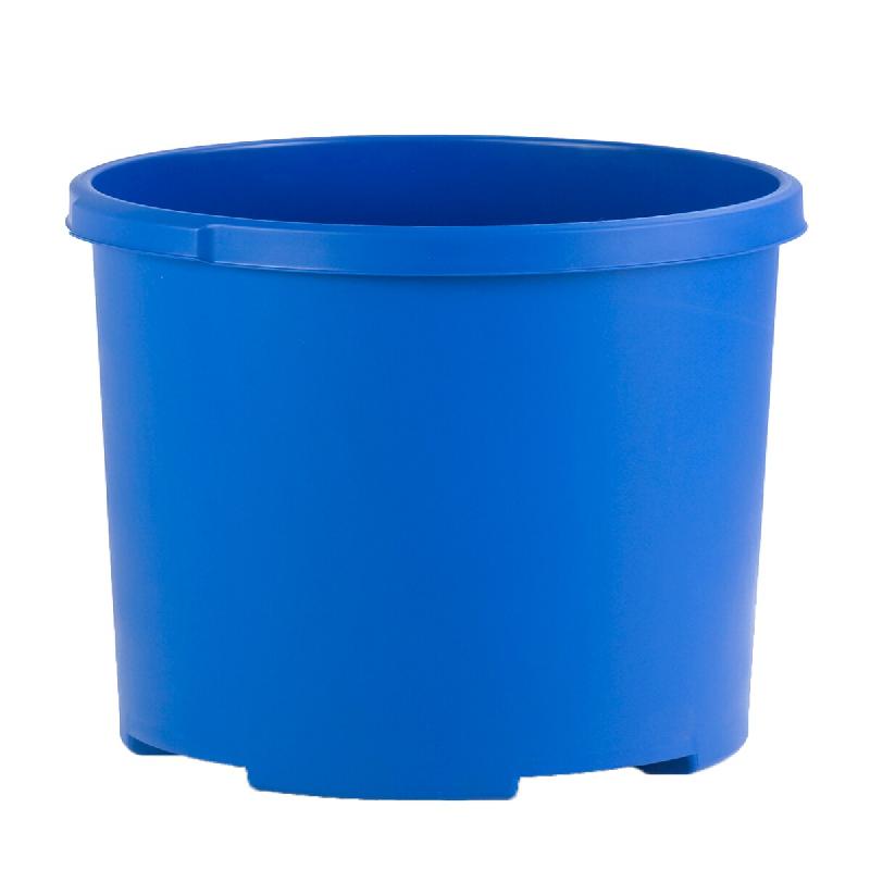 V-part Poubelle ronde MOBIL XXL, 50L, en PP, coloris bleu - bleu plastique polypropylène 73183629_0