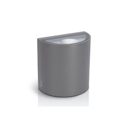 Applique murale extérieure Lampe LED 2x5W 3000K Blanc chaud IP65  ASLO - argenté 5604612687922_0