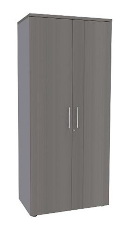 ARMOIRE PORTES BATTANTES MAJESTY CHÊNE GRIS 180 CM