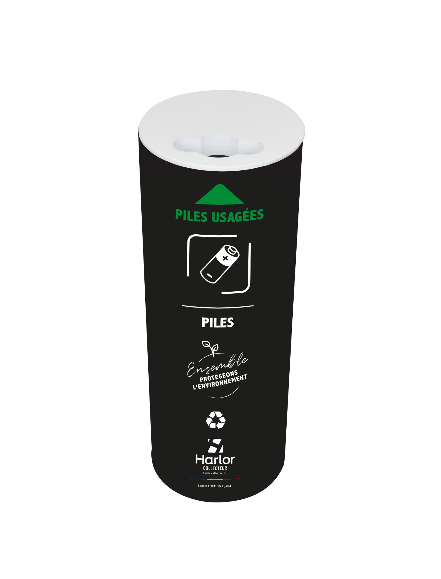 Boite de recyclage piles usagées - 8,95 €