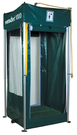 Douche de décontamination et d'urgence transportable_0
