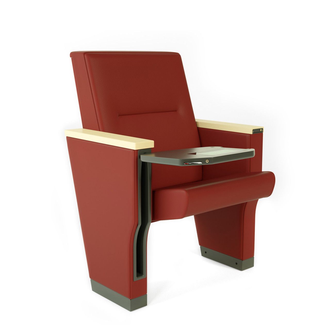 Fauteuil ergonomique avec assise fixe ou rabattable pour auditorium, salles de conférence, de cinéma ou de théatre -royale_0