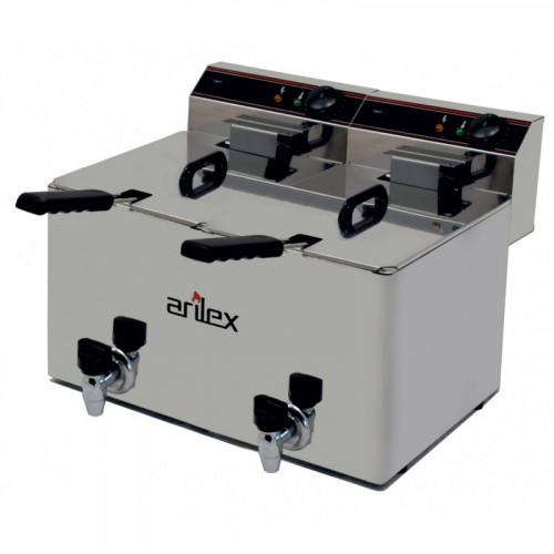 FRITEUSE ÉLECTRIQUE PROFESSIONNELLE ARILEX - 2X10 L