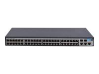 HP 1910-48 Switch - Commutateur géré - 48 x 10/100 + 2 x SFP Gigabit combiné - Montable sur rack_0