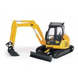 JCB-MAQUETTE MINIATURE MINI-PELLE 8060 JCB ECHELLE 1:32