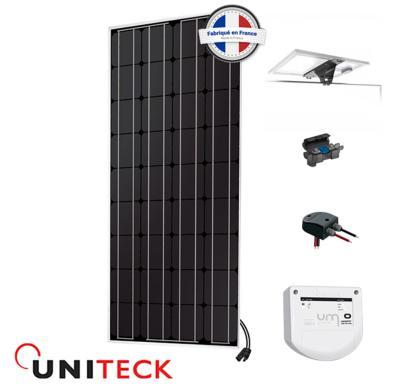 Kit solaire 100w 12v nautisme inclinable mppt uniteck_0