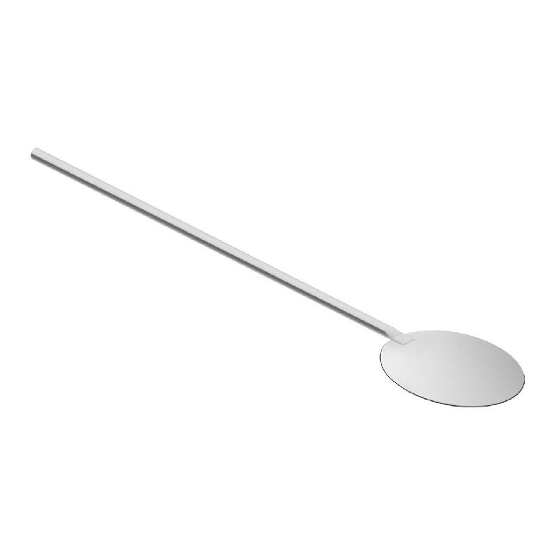 Pelle à pizza inox - 100 cm de long - Diamètre 20 cm - Réf : 14_0002744_0
