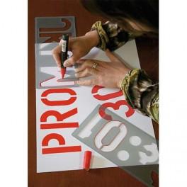 SIGN DIFFUSION TRACE-LETTRE EN ABS. FORMAT DES LETTRES 30MM