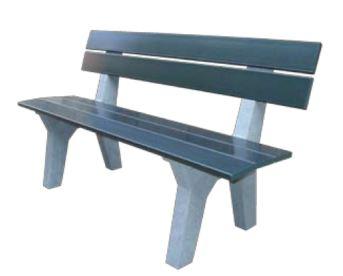 Banc public en plastique eco design pico_0