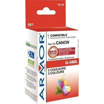 Cartouche d'encre compatible Canon CL546 XL - Couleur haute capacité - Garantie 3 ans_0