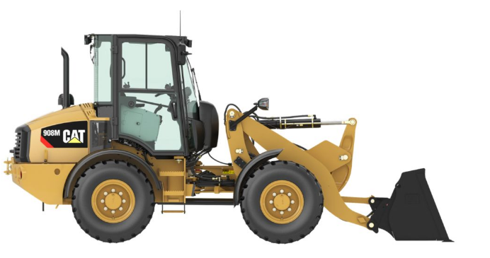 Chargeuses sur pneus - 5t à 10t (compactes) caterpillar 908m_0