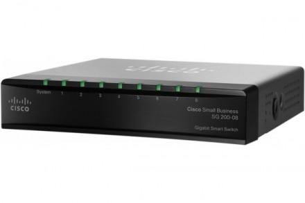 CISCO SG200-08 Smart Switch - 8 ports Gigabit - Garantie à vie_0