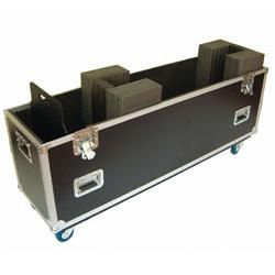 FLIGHT CASE PLASMA 107CM + RANGEMENTS FLIGHT PLASMA 42''