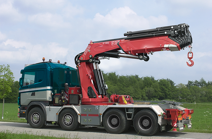 Grue auxiliaire Fassi F1150RA XHE-Dynamic - 102 tm - portée jusqu'à 31,80 m avec jib_0