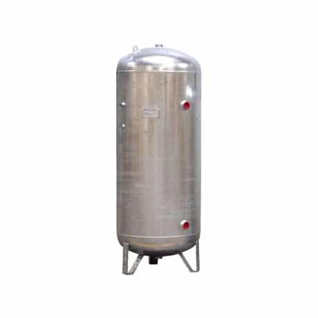 Réservoir d'air comprimé - acier galvanisé vertical - de 50 à 5000 l - cuve-pa_0