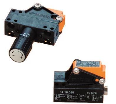 Vacuostat réglable - Inductif universel avec bouton ø6 - Convertit vide en signal logique 24VDC_0