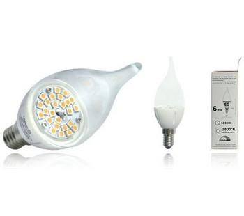 AMPOULE LED E14 6W CLAIRE