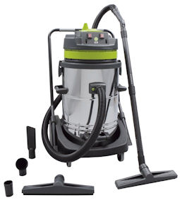 Aspirateur Nevada - Cuve inox - Semi-industriel - 18 à 78L - Aspiration eau et poussière_0