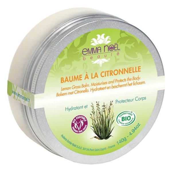 EMMA NOËL BAUME RÉPULSIF CITRONNELLE BIO 140G LAITS POUR LE CORPS