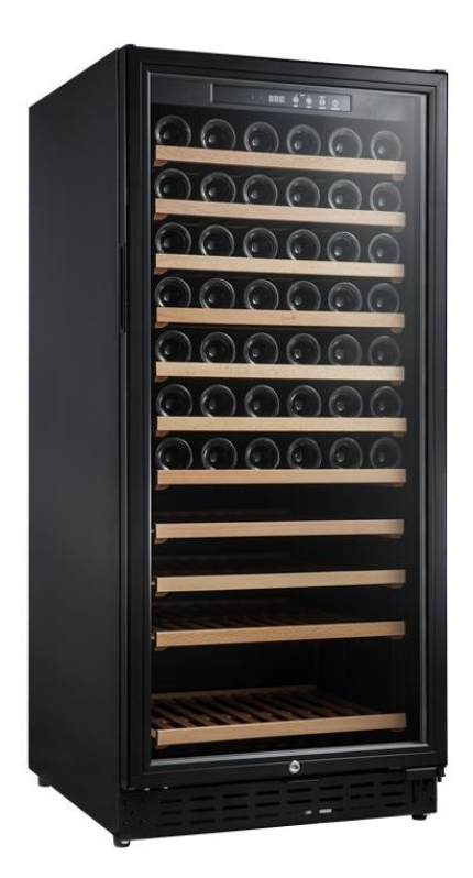 Cave à vin 120 bouteilles - Noir ou inox - Encastrable ou pose libre - Température réglable 5°C à 18°C_0