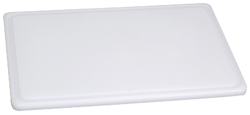 Contacto Planche à découper, blanche GN 1/1 avec rainure à jus - plastique 1523/530_0