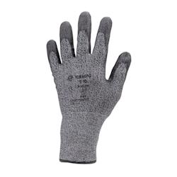 Coverguard - Gants anti coupures gris HDPA enduit PU EUROCUT (Pack de 12) Gris Taille 6 - gris 5450564027596_0
