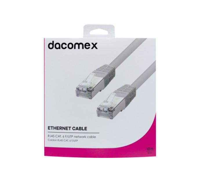 Dacomex cordon rj45 cat. 6 f/utp gris - 10 m 199069_0