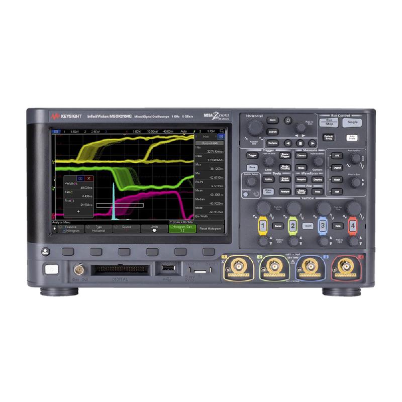 DSOX3024G | Oscilloscope numérique 4 voies 200 MHz, mémoire 2 MPts, 8 bits, écran tactile 8.5''_0