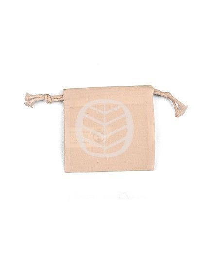 Emballage écologique - Sequoia Factory - Pochon coton bio 140grs - 10 x 10 cm - Sans soufflet - Anses double corde_0