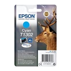 Epson Cerf - Cartouche d'encre Cyan Durabrite C13T13024010 (T1302) - bleu_0