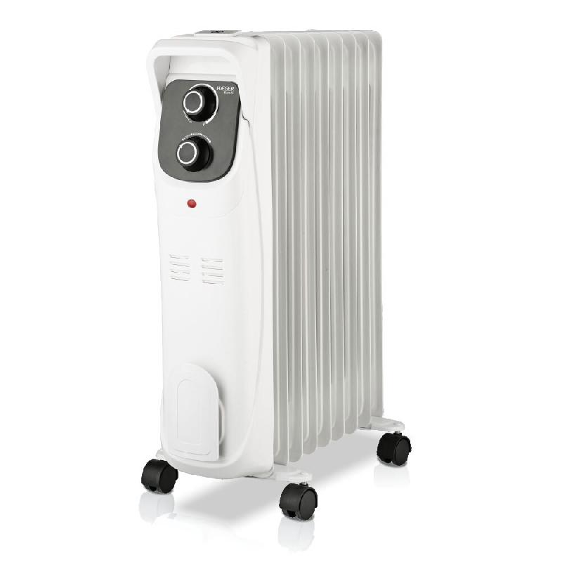 Haeger OH-009.006A Radiateur électrique d'intérieur noir, blanc 2000 W Radiateur électrique à huile - multicolore OH-009.006A_0