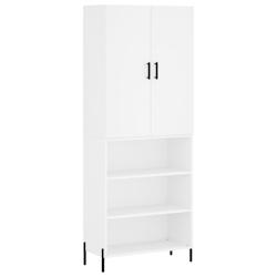 Helloshop26 - Buffet bahut commode armoire meuble de rangement organisateur cuisine salle de séjour salon haut 69,5 x 34 x 180 cm 02_0032663 - 300021_0