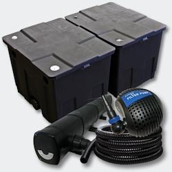 Helloshop26 - Kit de filtration de bassin Bio Filtre 60000l Stérilisateur UVC 72 Watts 4216509 - 3001751124059_0