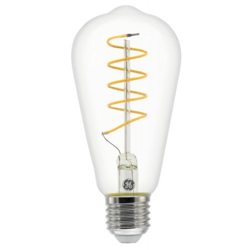 Lampe led fil heliax poire à filament 5,5 w st64 e27_0
