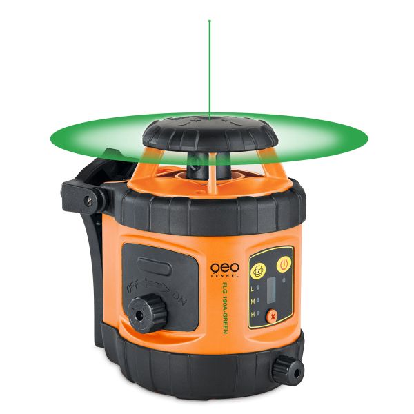 Laser rotatif FLG 190A-GREEN - Geo Fennel GmbH - diode laser verte pour visibilité exceptionnelle et auto-nivellement rapide_0