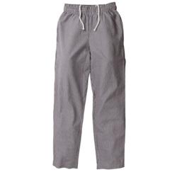 Whites Chefs Clothing - Pantalon de cuisine mixte Vegas XS - petits carreaux noirs et blancs - DL712-XS_0