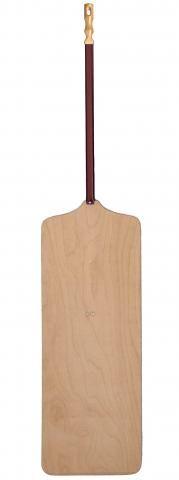 Pelle pour pizza au mètre renforcée - 36x100 cm - Manche en bois et alliage aluminium - Made in Italia_0