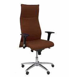 Piqueras y Crespo Sillón Albacete bali marrón oscuro - marron multi-matériau 206SBALI463_0