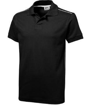 Polo manches courtes Backhand - 100% coton peigné - Col côte en tricot plat - 250-260 g/m²_0