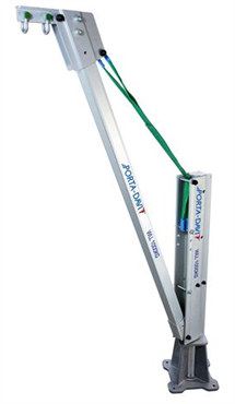 Potence de levage pour véhicule utilitaire - Capacité 1000kg - PORTI3024 - Rotation 360° - Marquage CE_0