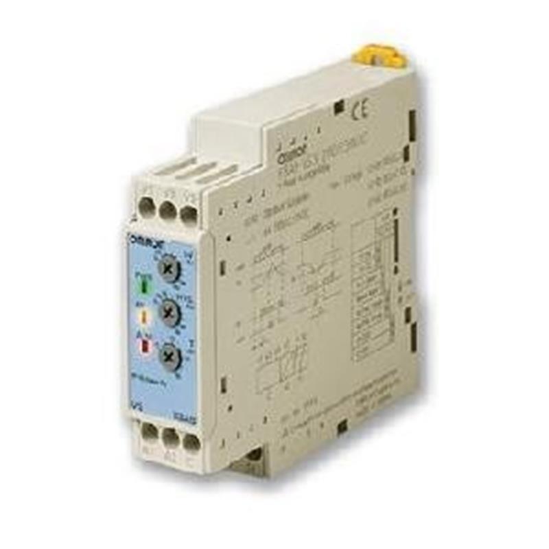 Relais de contrôle de tension 1 phase K8AB-VS3 - 200/230VAC - Hystérésis réglable et mesure jusqu'à 600V_0