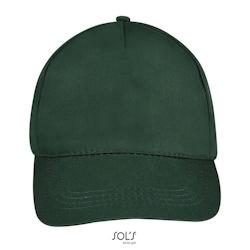 Sol's - Casquette 5 panneaux BUZZ Vert Forêt Taille Unique - Taille unique vert 3609374008505_0