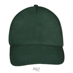 Sol's - Casquette 5 panneaux BUZZ Vert Forêt Taille Unique - Taille unique 3609374008505_0