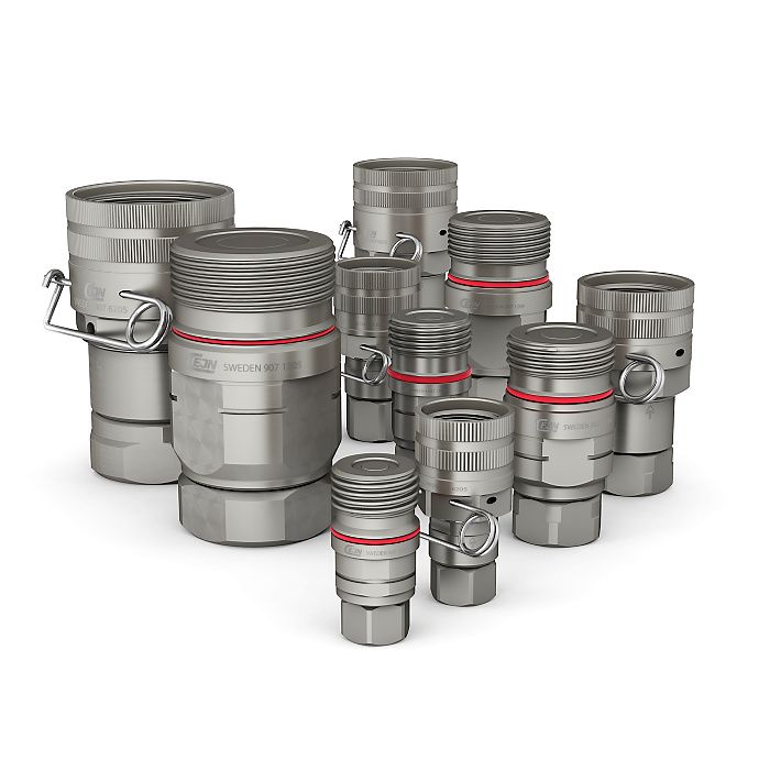 TLX - Coupleur hydraulique à visser CEJN en acier zinc-nickel - Séries 307 TLX - 3/8