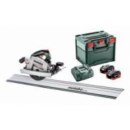 691194810 - Scie circulaire portative sans fil Metabo - Ø 165 x 20 mm - 18V 2x8Ah LiHD avec rail de guidage_0