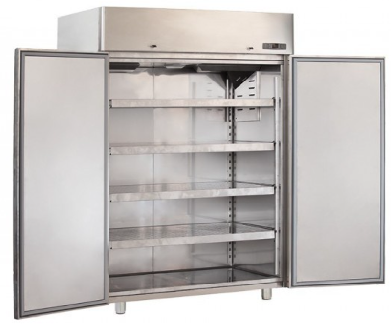 Armoire réfrigérée sans montant central positive - 1500L - Froid ventilé - Température -2°C/+8°C_0