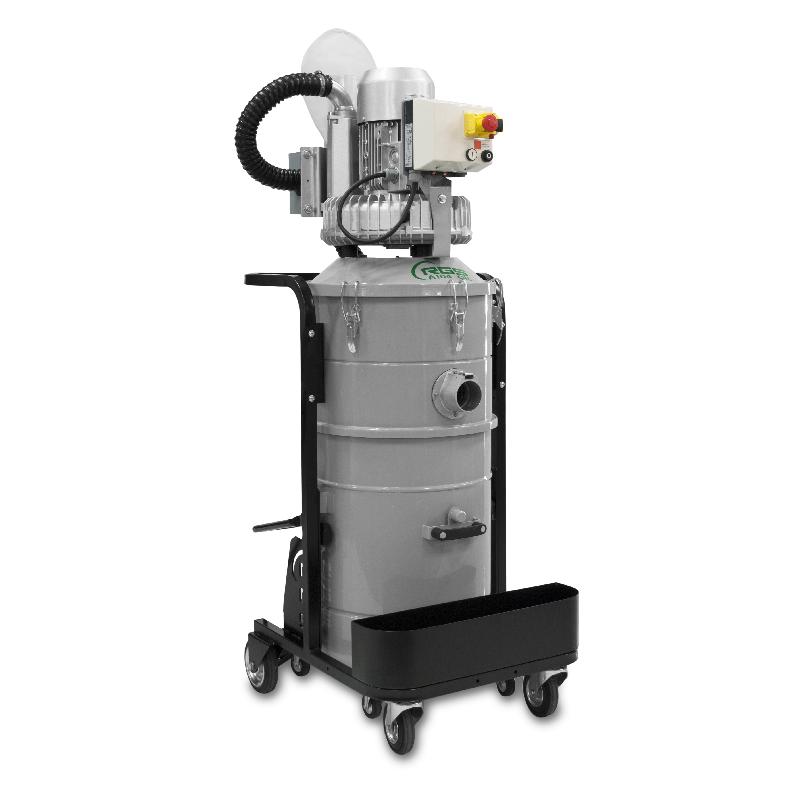 Aspirateur industriel triphasé A 104 OIL - aspiration liquide et solide - ultra robuste_0