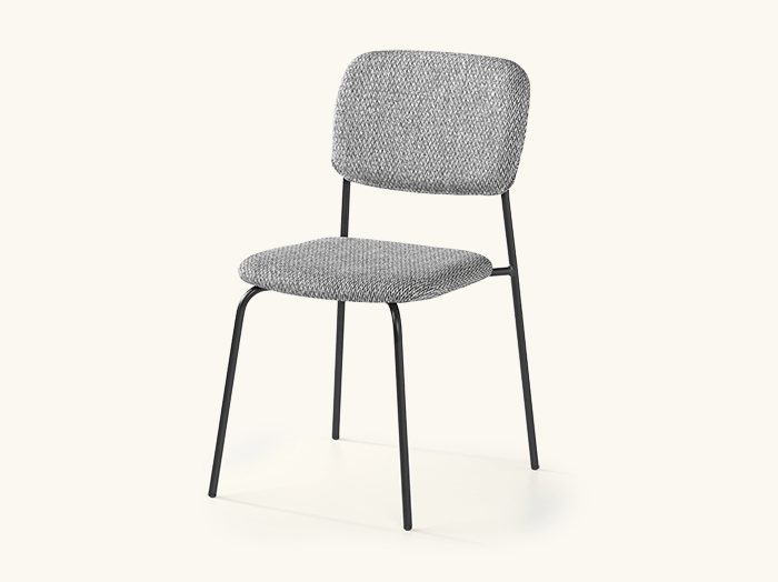 Chaises intérieures - métal et tapissées - Turia_0