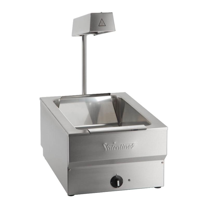 Chauffe frites Silofrit VMAX - Valentine - Acier inoxydable - Double corps de chauffe - Dimensions compactes_0