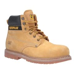 Chaussures montantes de sécurité S3 POWERPLANT miel T.45 - Caterpillar - cuir marron - EN ISO 20345:2011_0